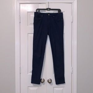 Lululemon 30x34 Navy ABC Pant Slim Warpstream